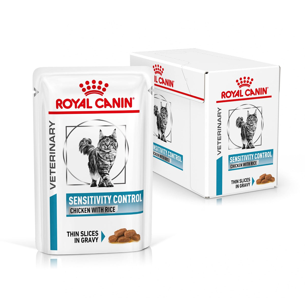 ROYAL CANIN VETERINARY DIET Sensitivity Control Adult Wet Cat Food Pouches 85G