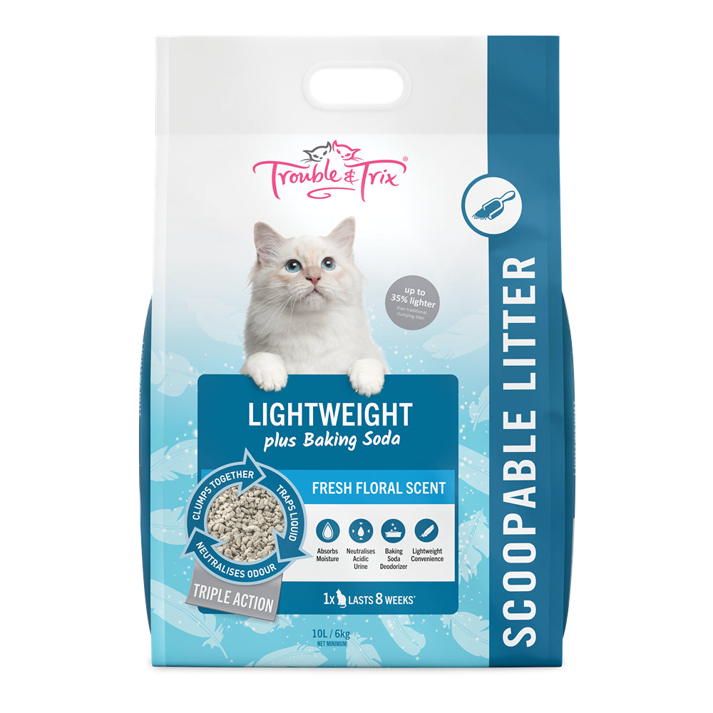 Trouble N Trix Lightweight Plus Baking Soda Cat Litter