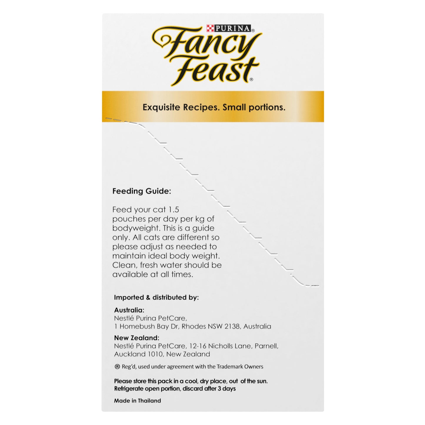 Fancy Feast Petit Cuisine Cod And Salmon Wet Cat Food 6 X 50g