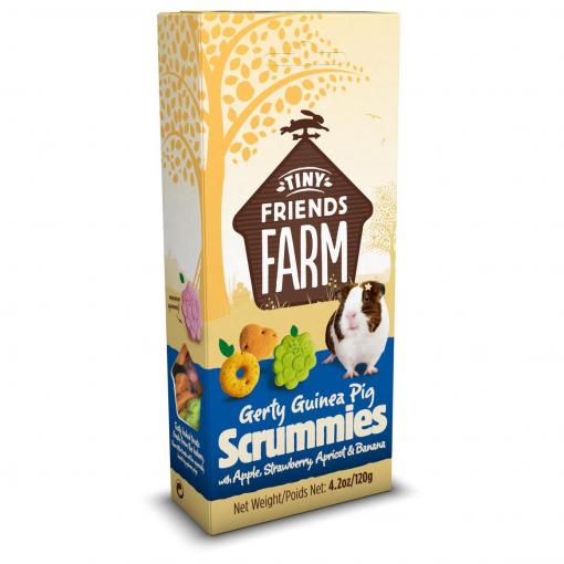 Tiny Friends Farm Gerty Guinea Pig Scrummies Apple 120g