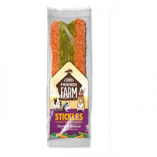 Tiny Friends Farm Stickles Carrot & Broccoli 100g