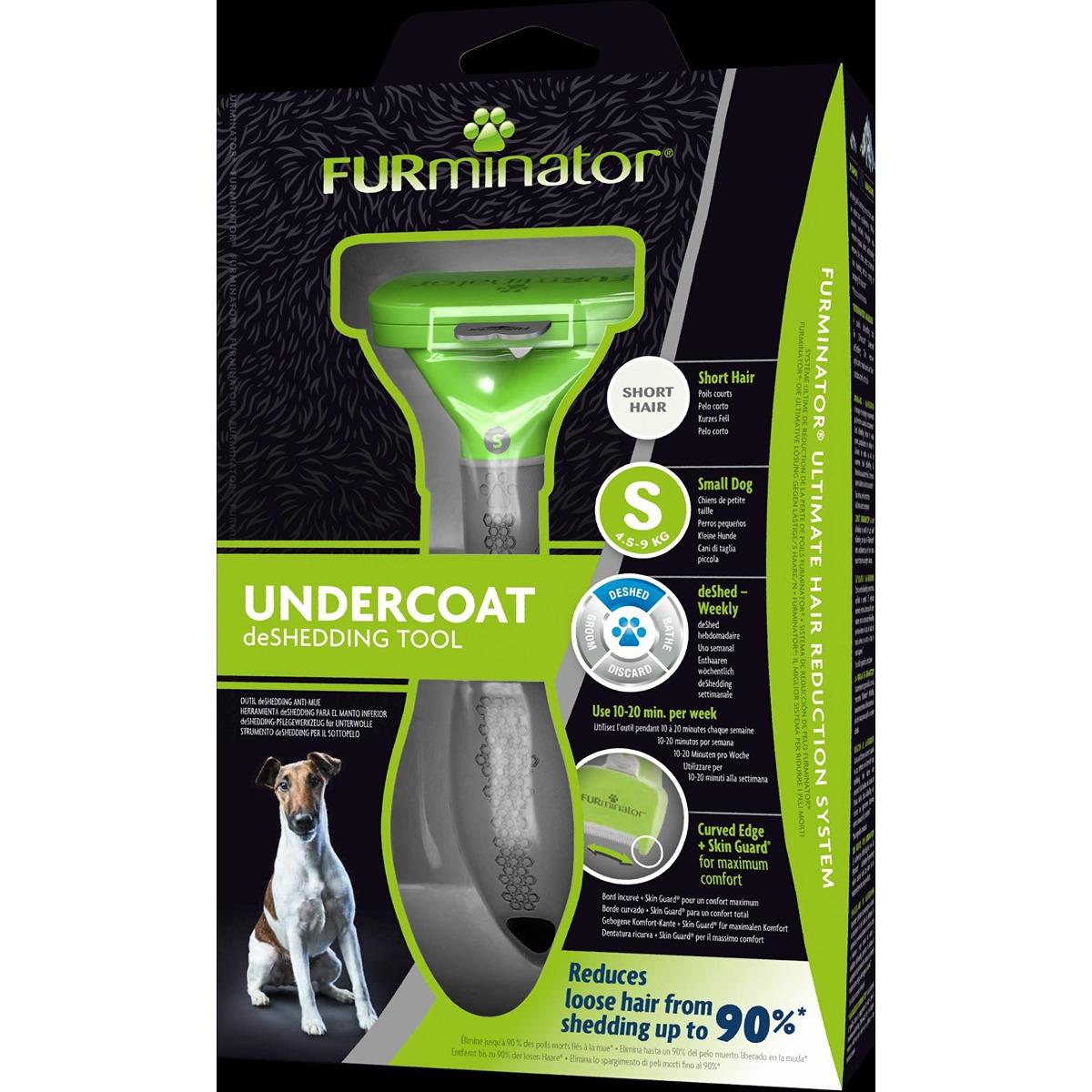 FURminator Short Hair deShedding Tool for Dogs