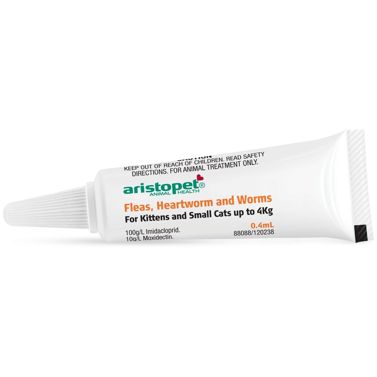 Aristopet Animal Health Fleas, Heartworm & Worms For Kittens & Small Cats <4Kg