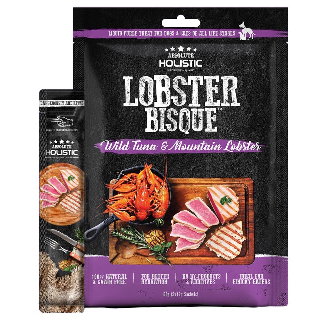 Absolute Holistic Tuna & Lobster Bisque Cat & Dog Treats 60g