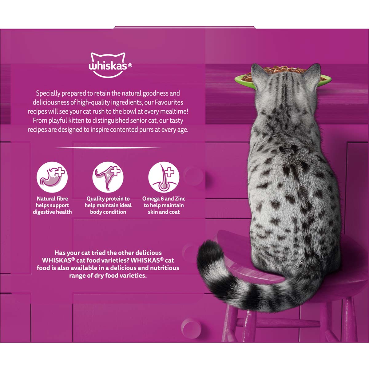 Whiskas Adult Mixed Favourites in Gavy Wet Cat Food 12x85g