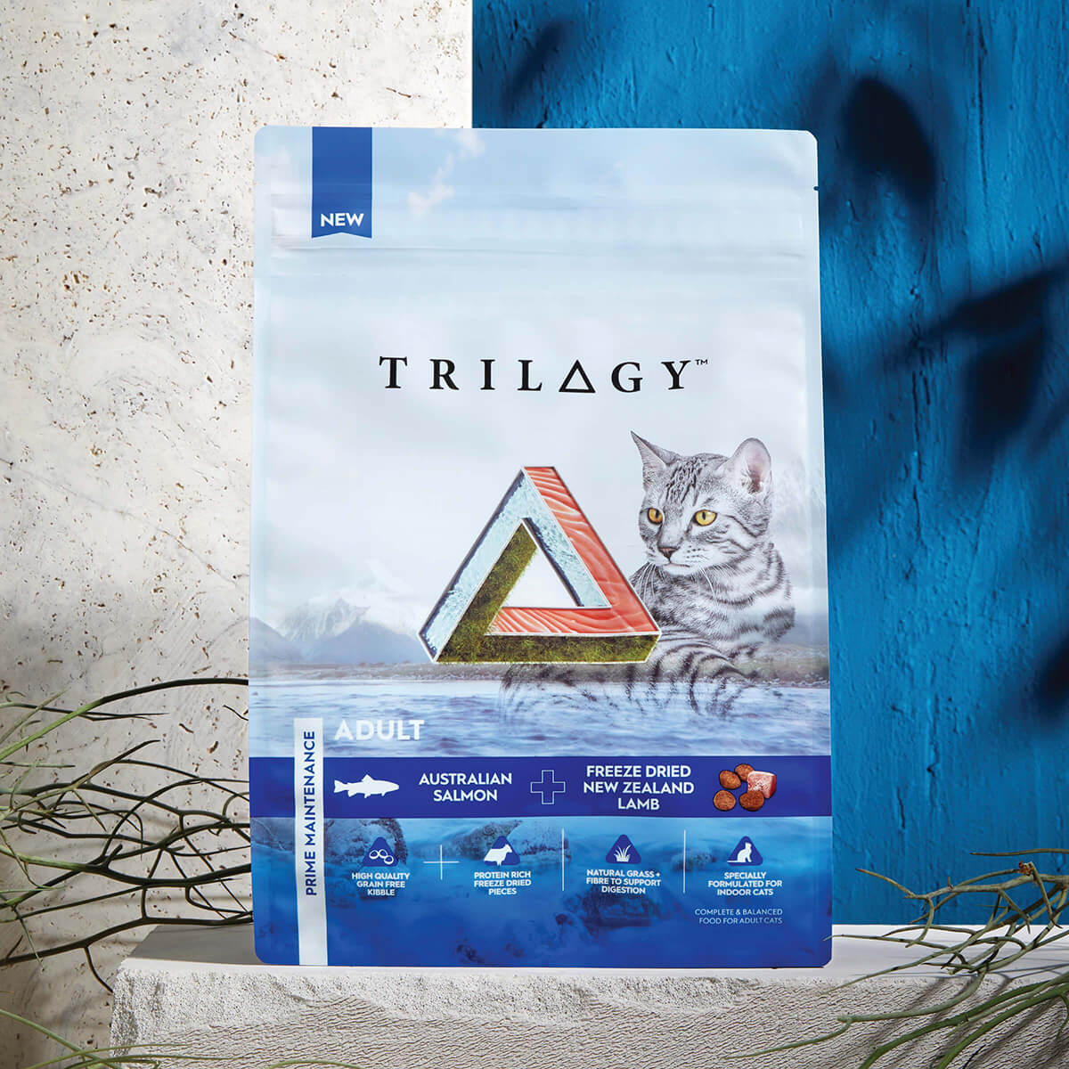 Trilogy Adult Cat Salmon Dry Cat Food 1.8kg