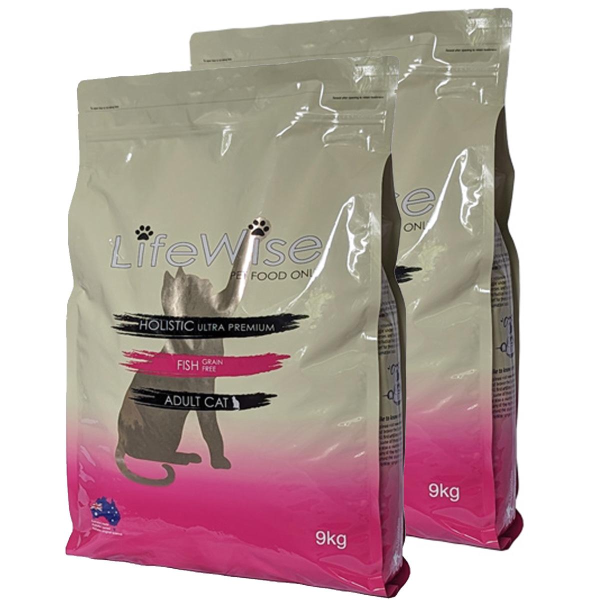 LifeWise Fish & Vegetables Grain Free Dry Cat Food