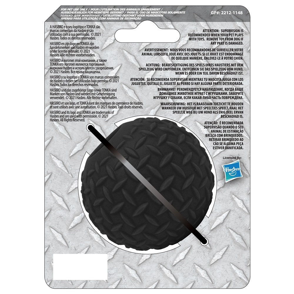 Tonka Tough Diamond Plate Ball Dog Toy