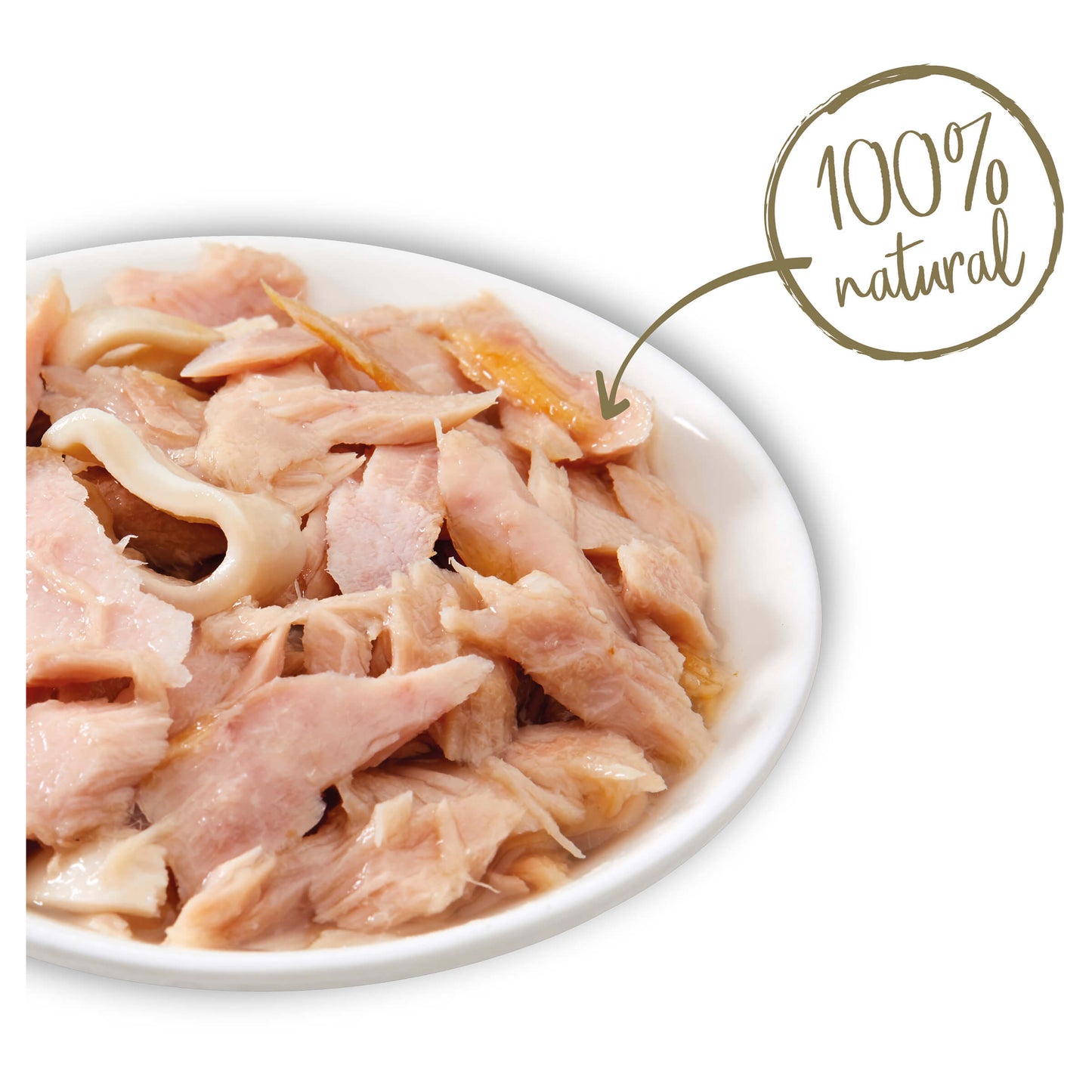 Applaws Natural Tuna Fillet with Calamari in Broth Wet Cat Food Pot