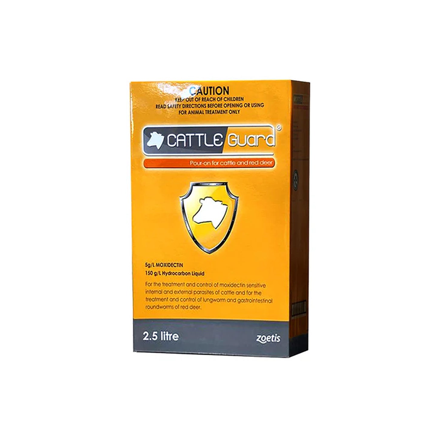 Cattleguard Pour On Antiparasitic Livestock Treatment