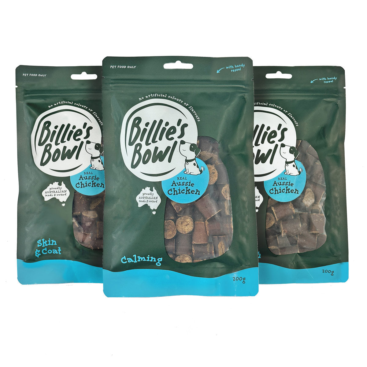 Billie's Bowl Calming Treats with REAL Aussie Chicken 200g