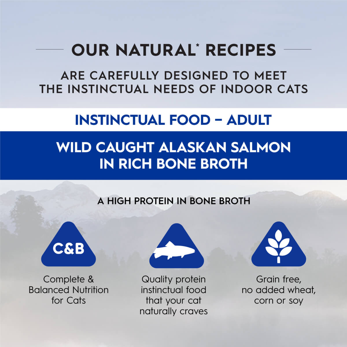 Trilogy Adult Wild Alaskan Salmon in Bone Broth Wet Cat Food 85g