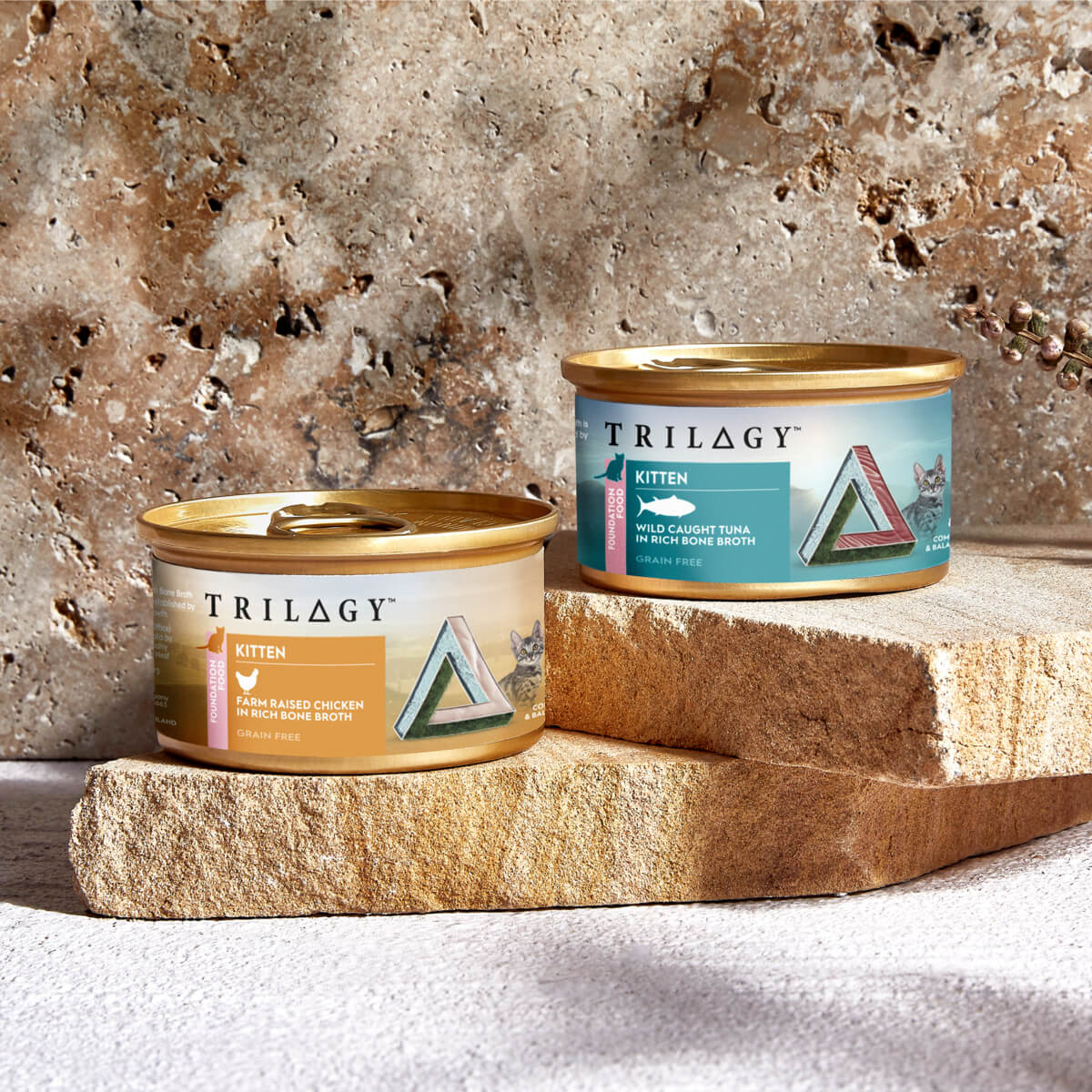 Trilogy Kitten Tuna in Bone Broth Wet Cat Food 85g