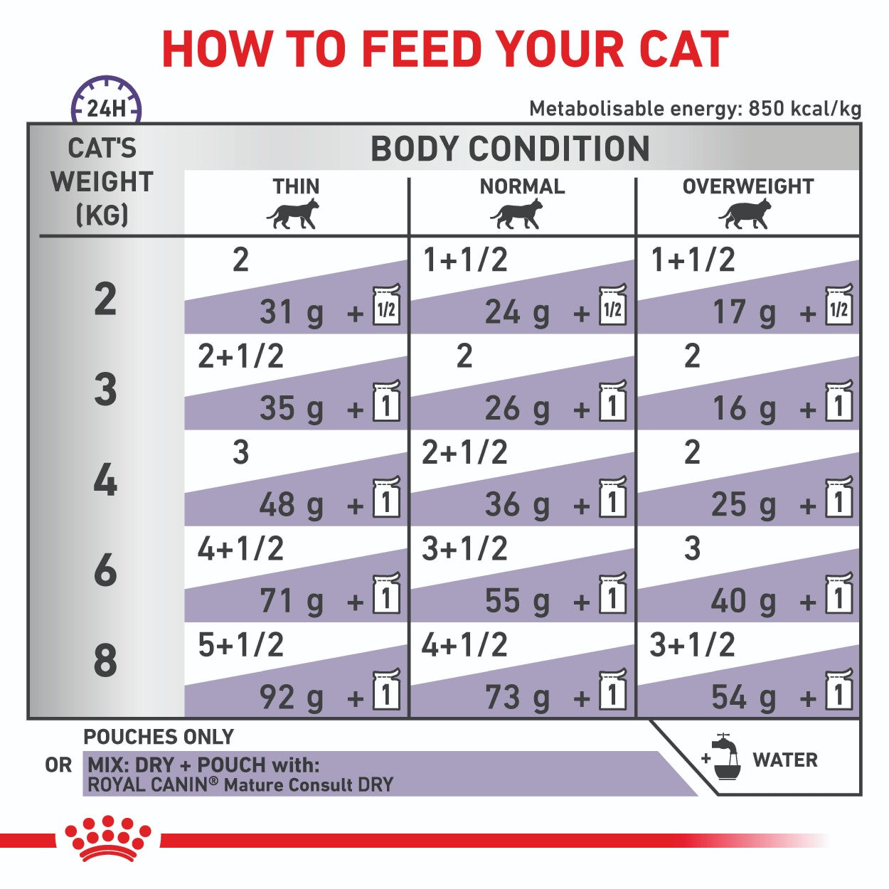 Royal Canin Mature Consult Wet Cat Food 85g