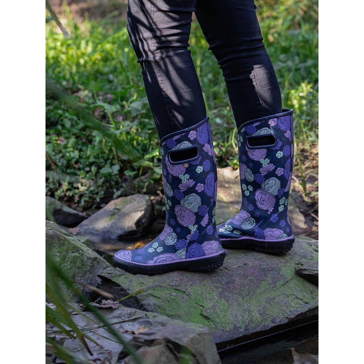 BOGS Rainboot Jardin Purple/ Multi