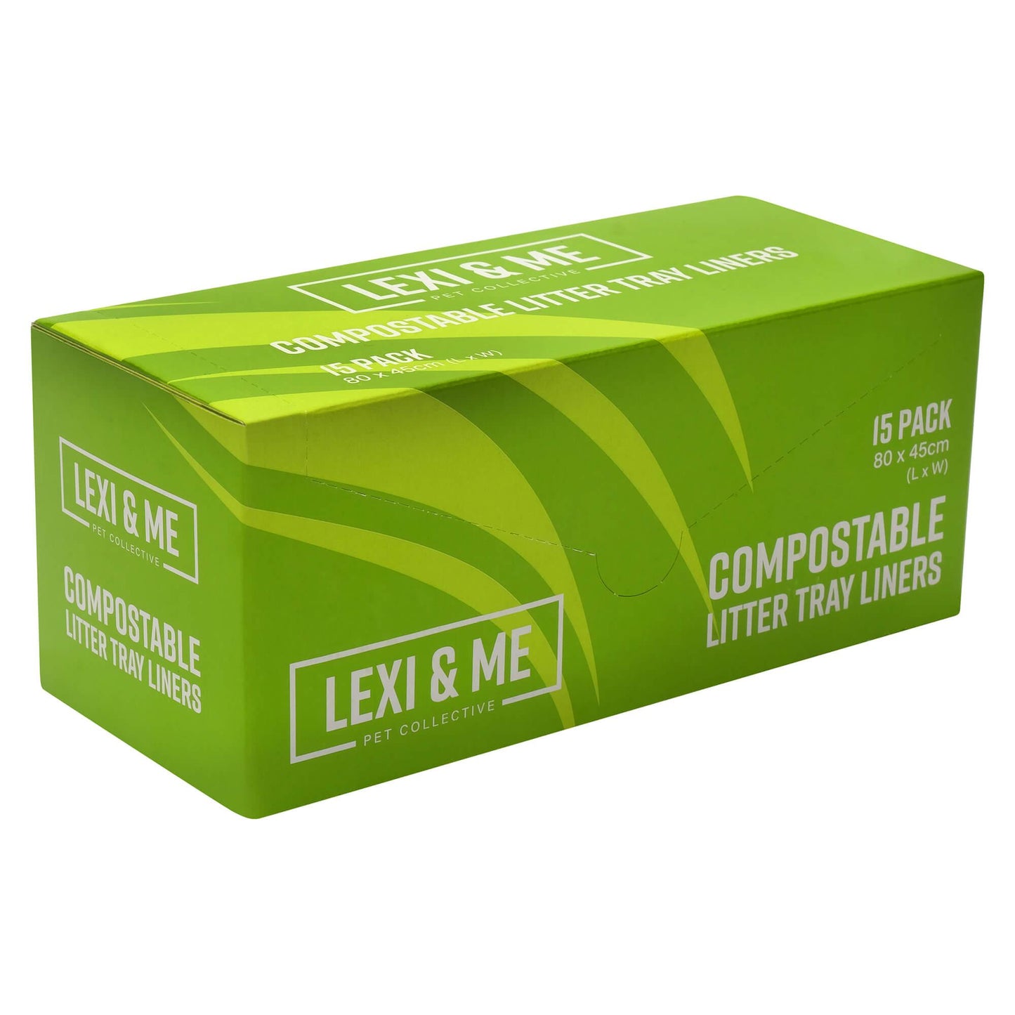 Lexi & Me Compostable Cat Litter Tray Liners