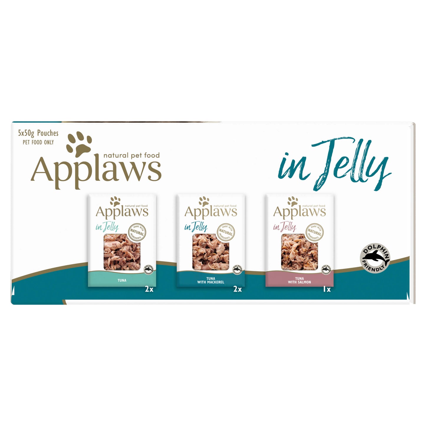 Applaws Natural Tuna in Jelly Wet Cat Food Pouches