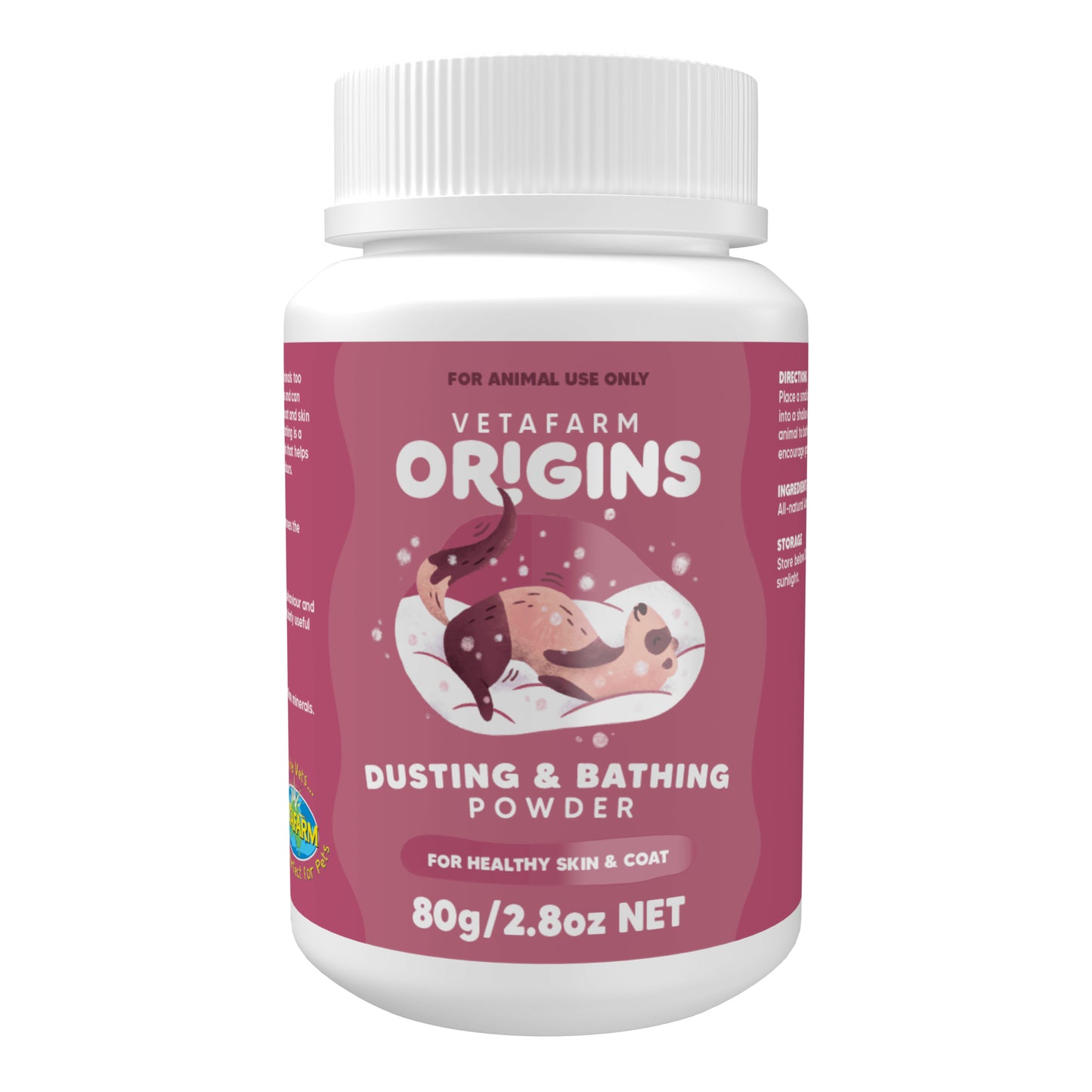 Vetafarm Origins Dusting & Bathing Powder 80g