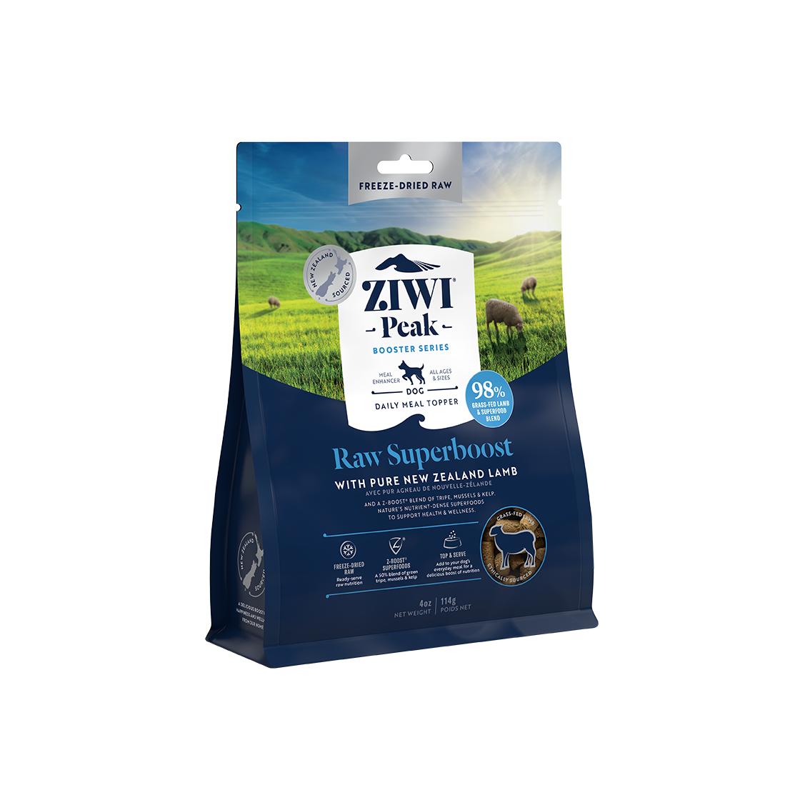Ziwi Peak Superboost Lamb Freeze Dried Dog Food Topper 114g