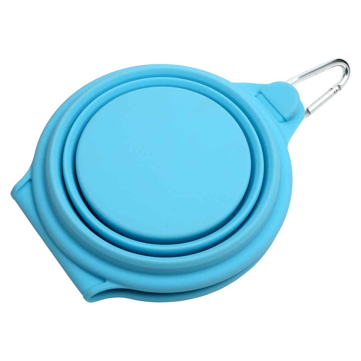 Lexi & Me Double Collapsible Travel Dog Bowl Blue