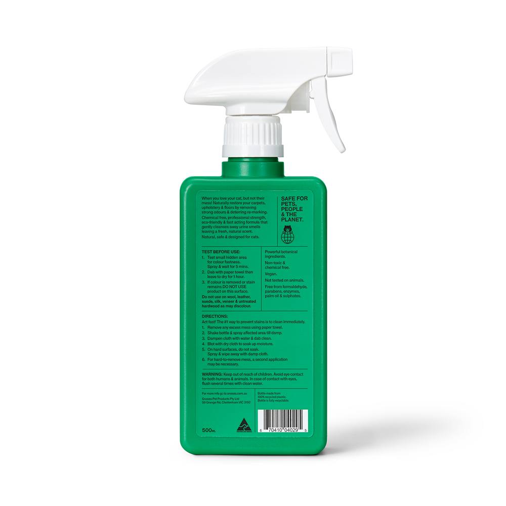 Snooza Cat Plant Based Urine Remover 500ML