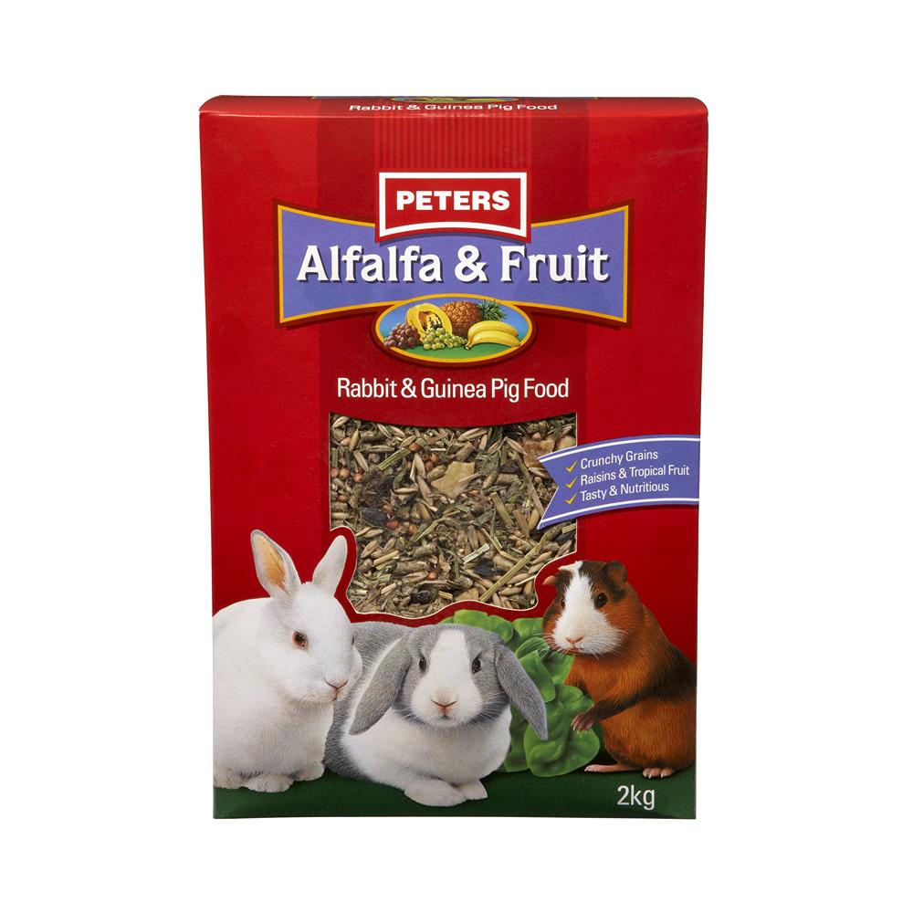 Peters Alfalfa & Fruit Small Animal Food 2kg