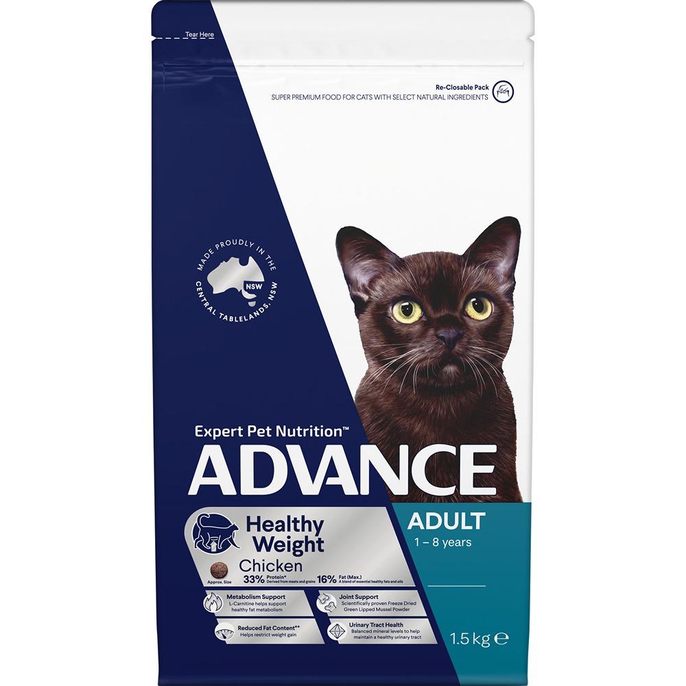 Advance Healthy Weight Adult Chicken Dry Cat Food