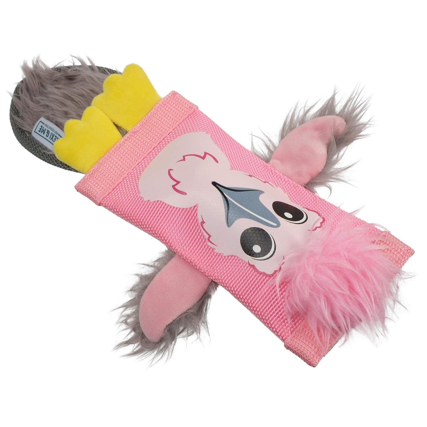 Lexi & Me Galah Tough Flat Dog Toy