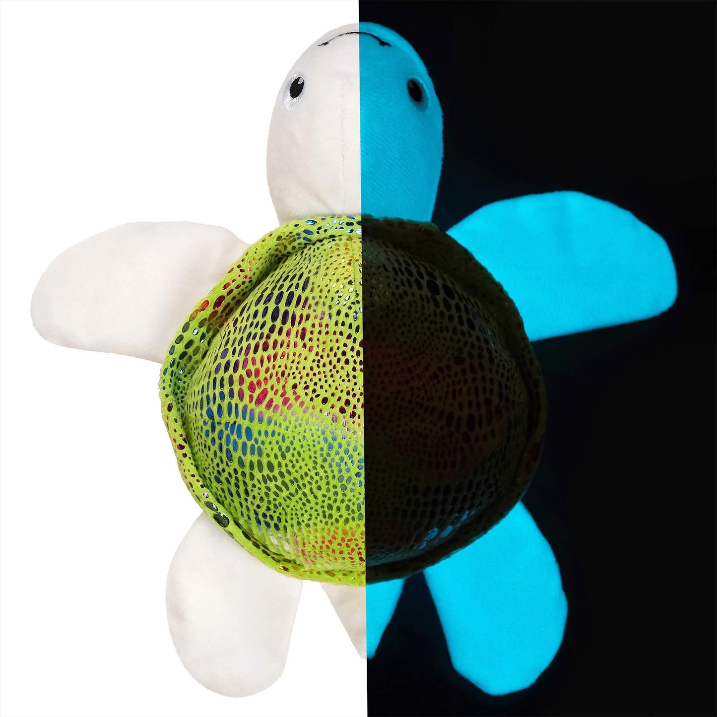 Lexi & Me Turtle Glow Plush Dog Toy