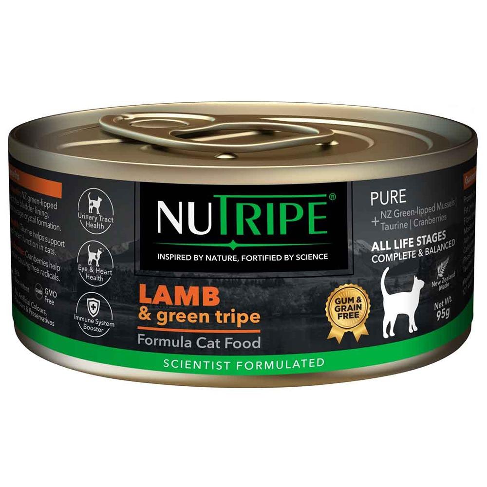 Nutripe Pure All Life Stages Lamb & Green Tripe Wet Cat Food
