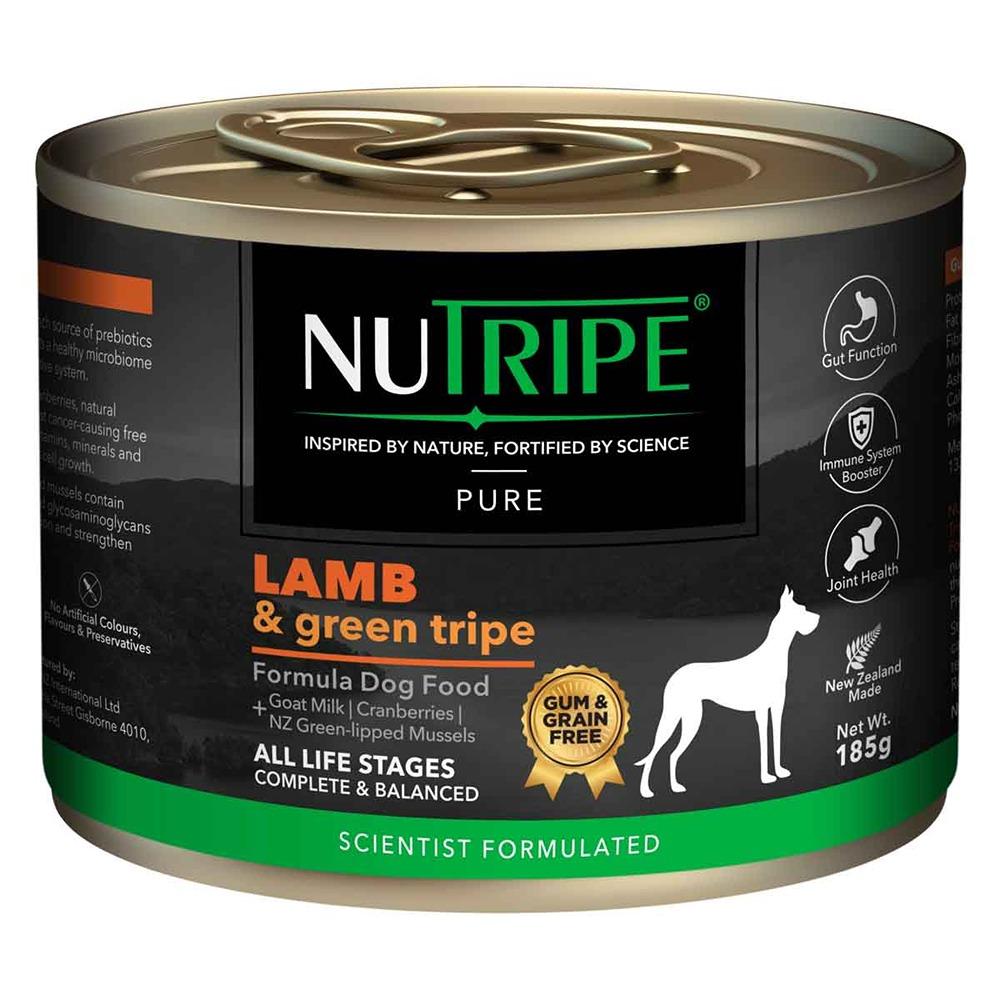 Nutripe All Life Stages Pure Lamb & Green Tripe Wet Dog Food