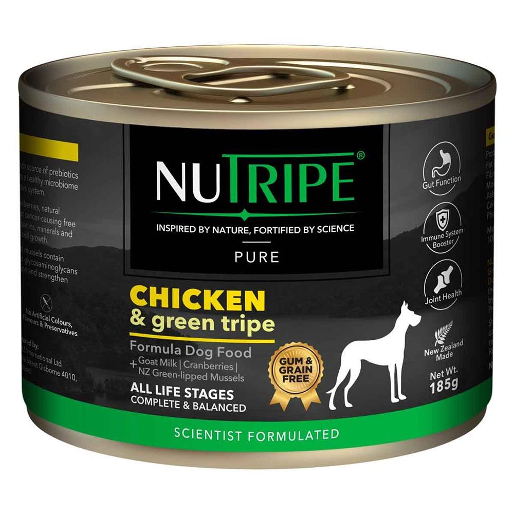 Nutripe All Life Stages Pure Chicken & Green Tripe Wet Dog Food