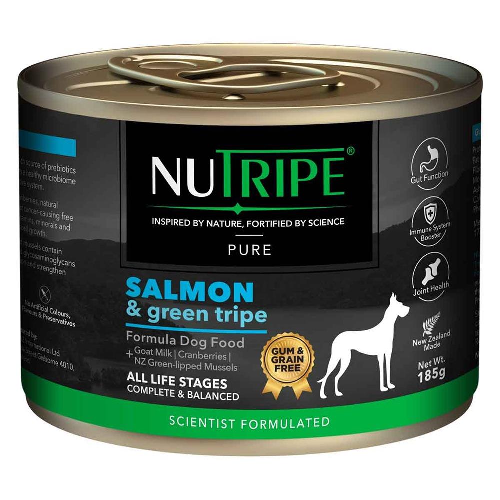 Nutripe All Life Stages Pure Salmon & Green Tripe Wet Dog Food