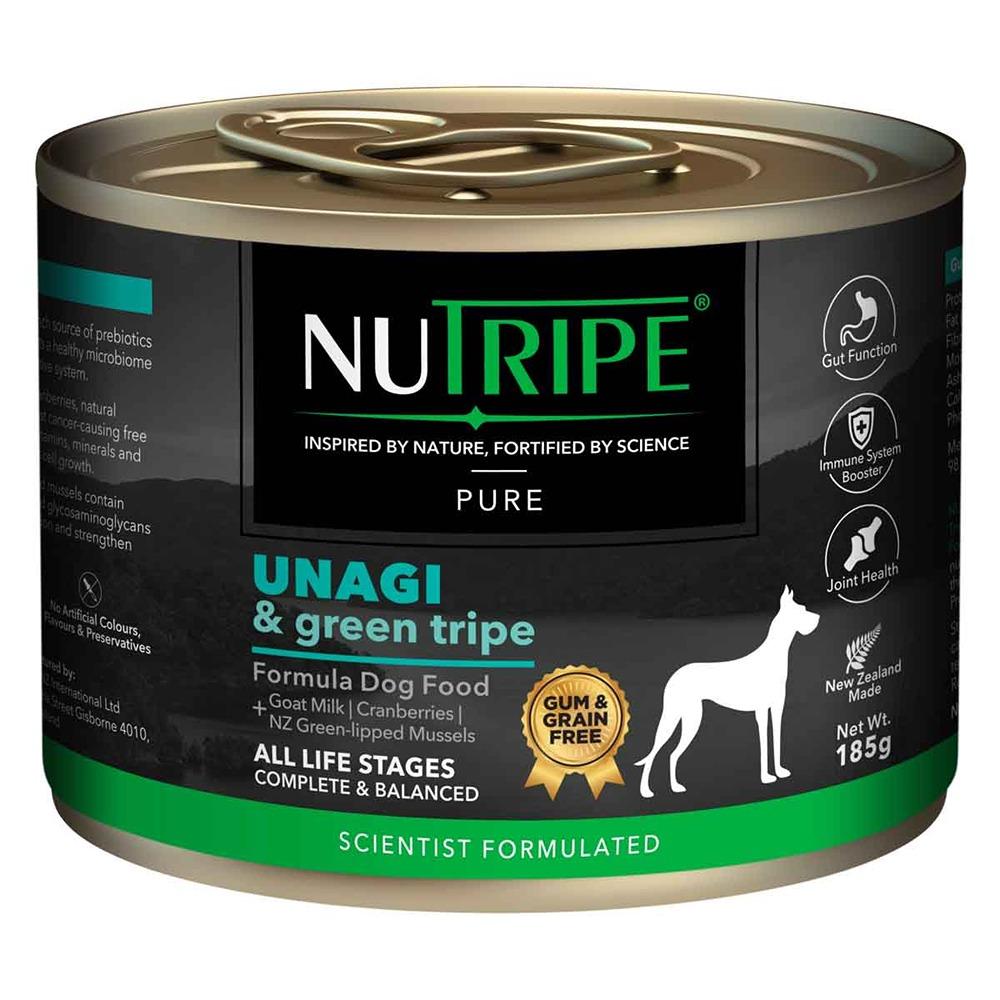 Nutripe All Life Stages Pure Unagi & Green Tripe Wet Dog Food