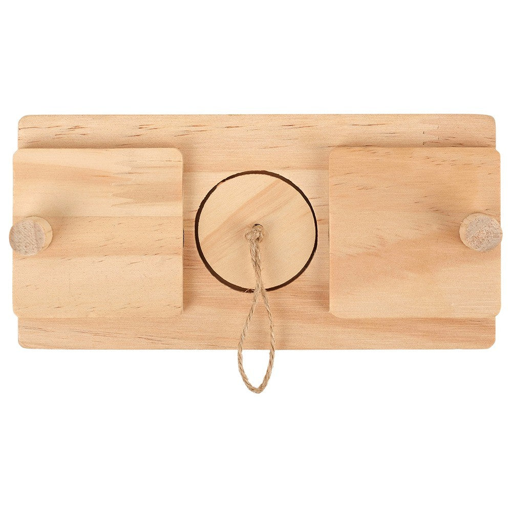 Lexi & Me Small Animal Slide & Pull Wooden Snack Puzzle