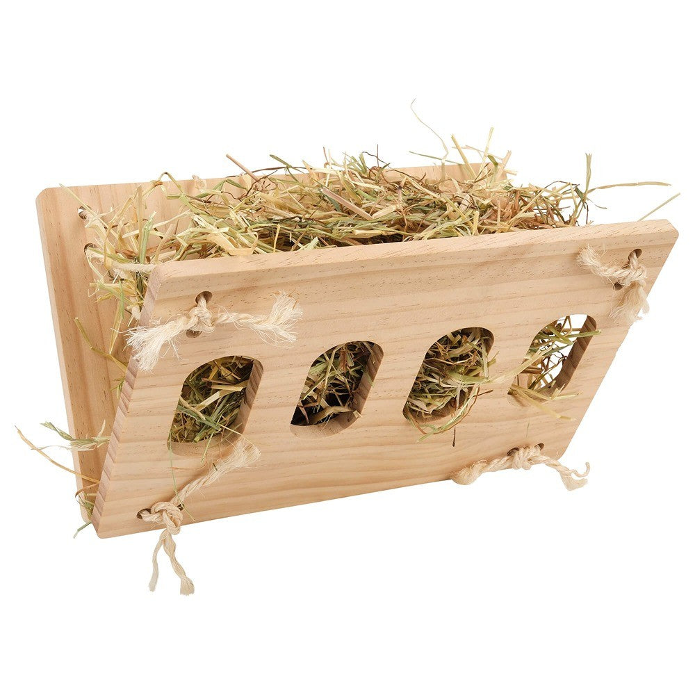 Lexi & Me Small Animal Wooden Feeder Mountable Hay Manger