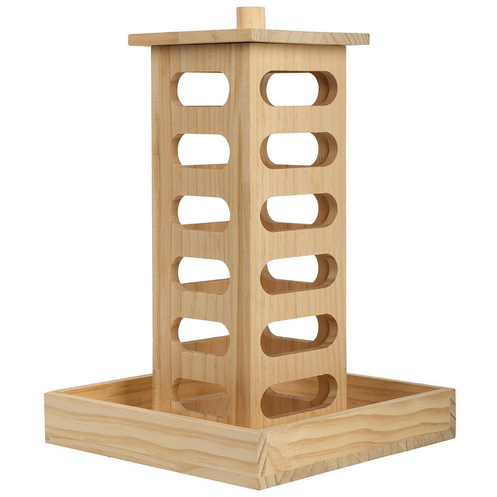 Lexi & Me Small Animal Wooden Feeder Hay Tower
