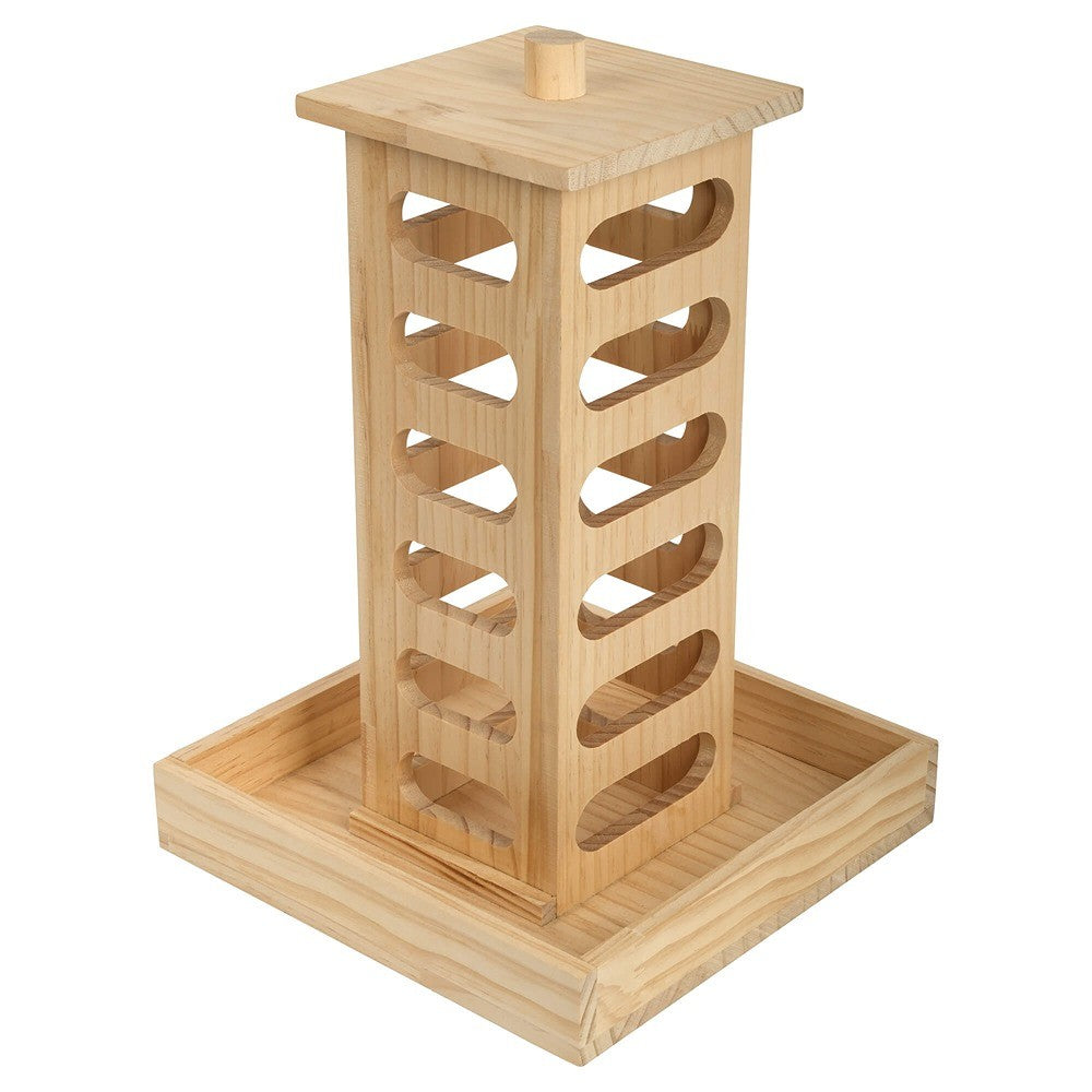 Lexi & Me Small Animal Wooden Feeder Hay Tower