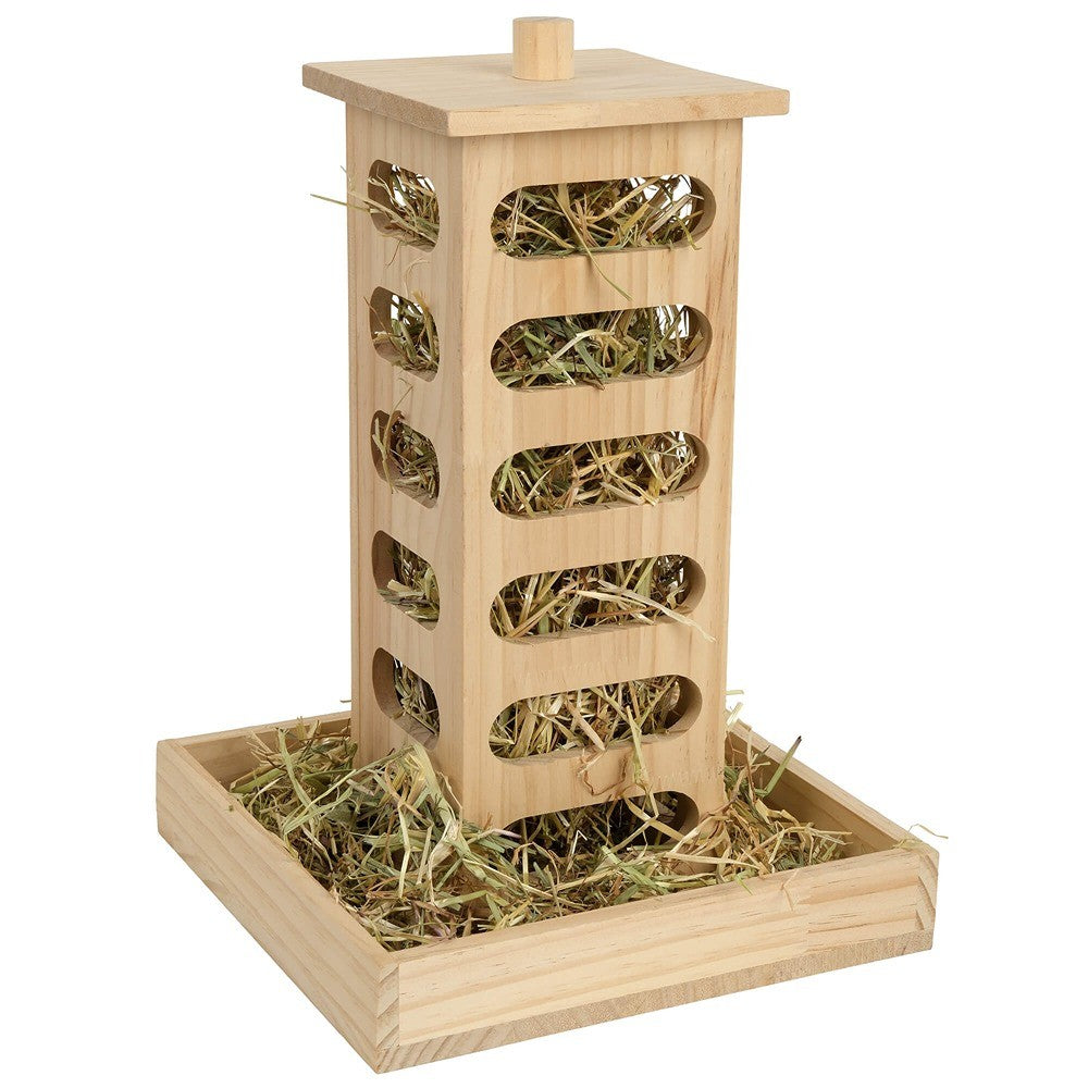 Lexi & Me Small Animal Wooden Feeder Hay Tower