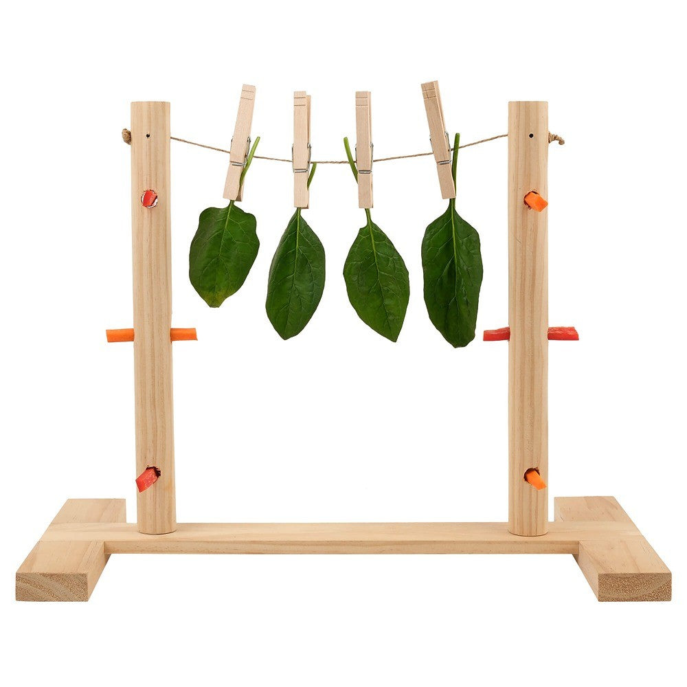 Lexi & Me Small Animal Wooden Feeder Snack Line