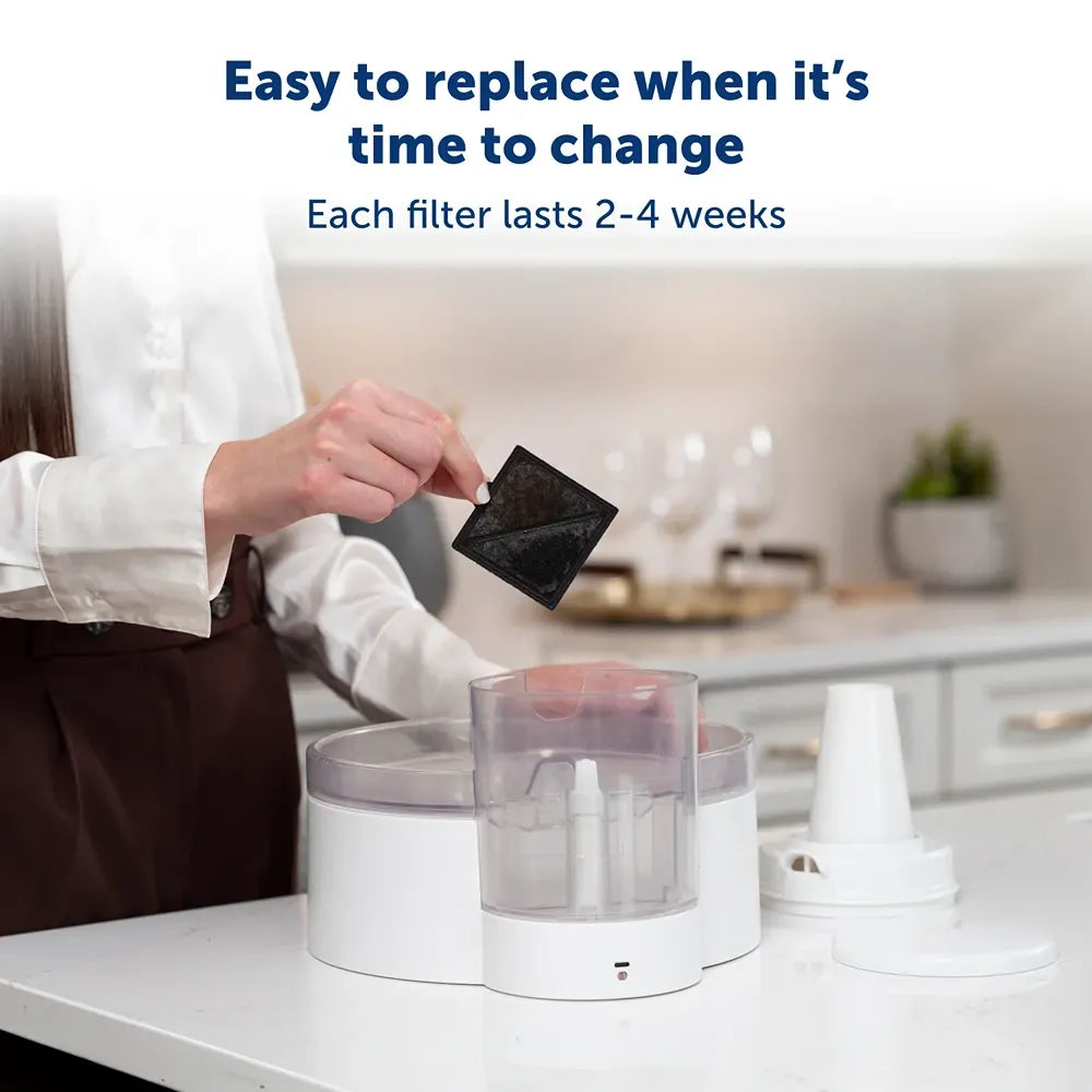 Petsafe Ion-X Pet Fountain Filters for Outlast & Viva Fountains - 4 Pack