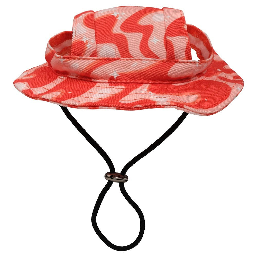 Lexi & Me Orange Swirl Dog Bucket Hat