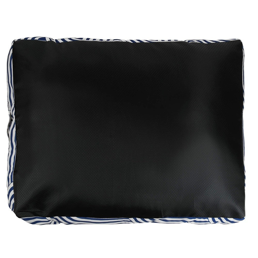 Lexi & Me Outdoor Lounge Dog Bed Blue Arch