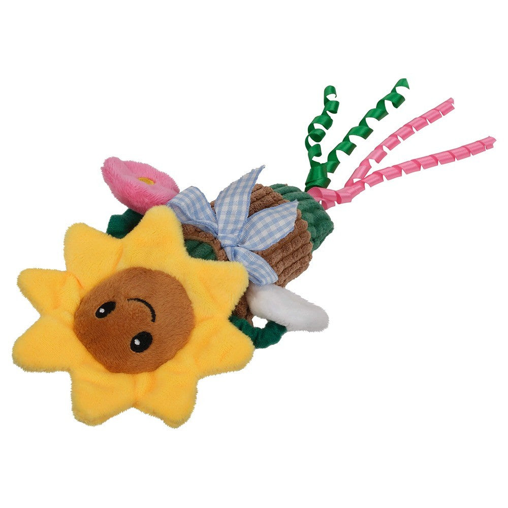 Lexi & Me Flowers Cat Plush Kicker Toy