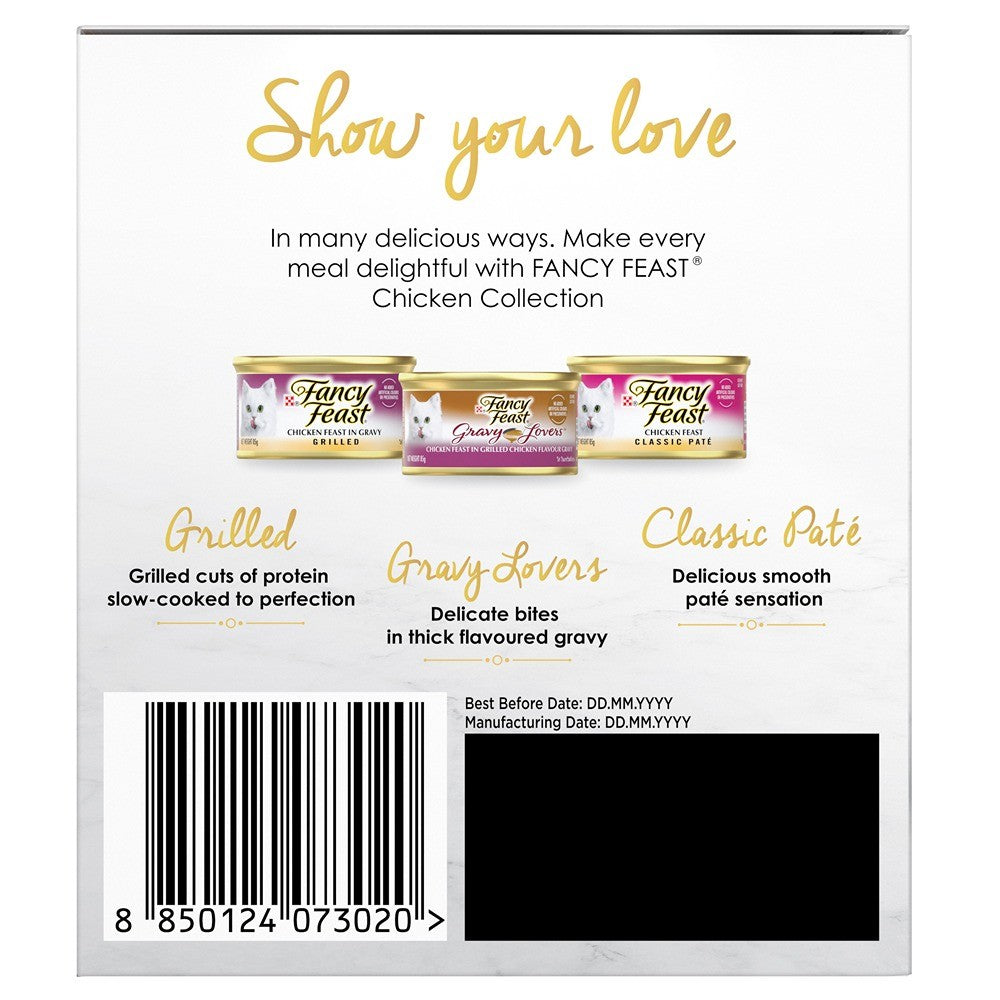 Fancy Feast Chicken Collection Wet Cat Food 24x85g