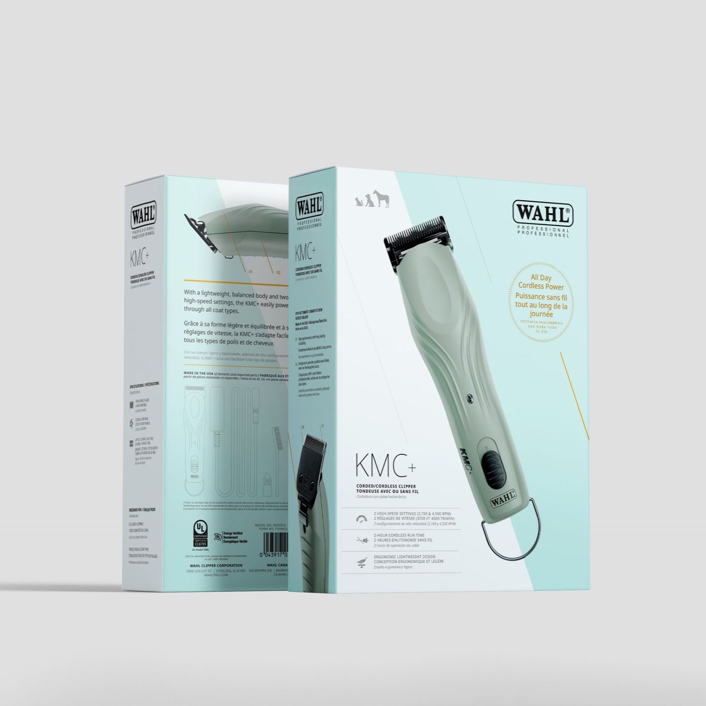 Wahl KMC+ Professional Detachable Cordless Dog Clipper