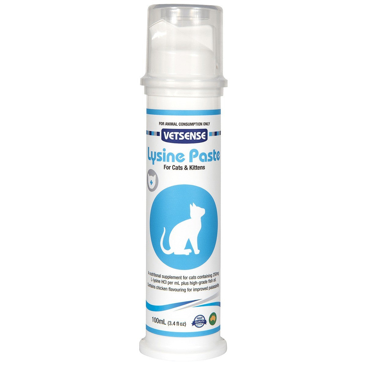 Vetsense Lysine Paste Cat Supplement