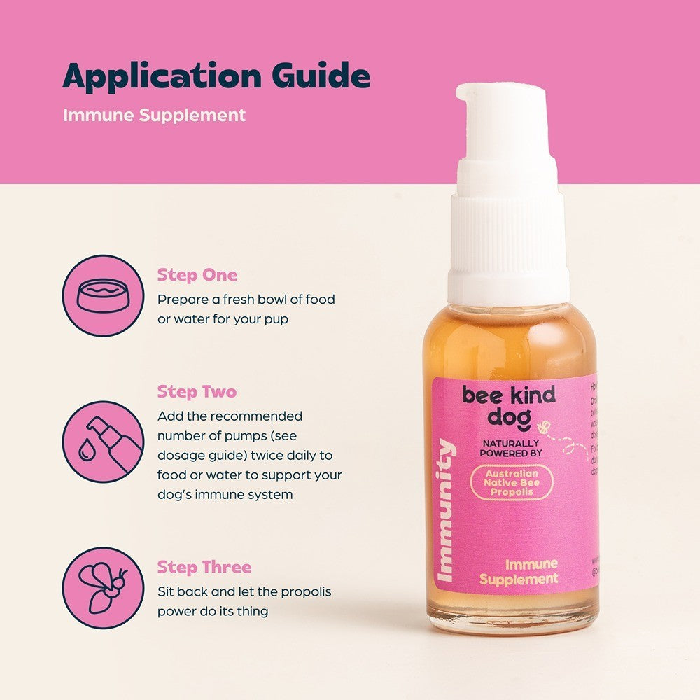 Bee Kind Dog Immunity Supplement