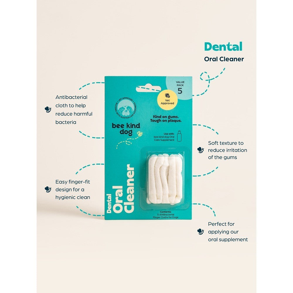 Bee Kind Dog Cotton Gum Cleaner