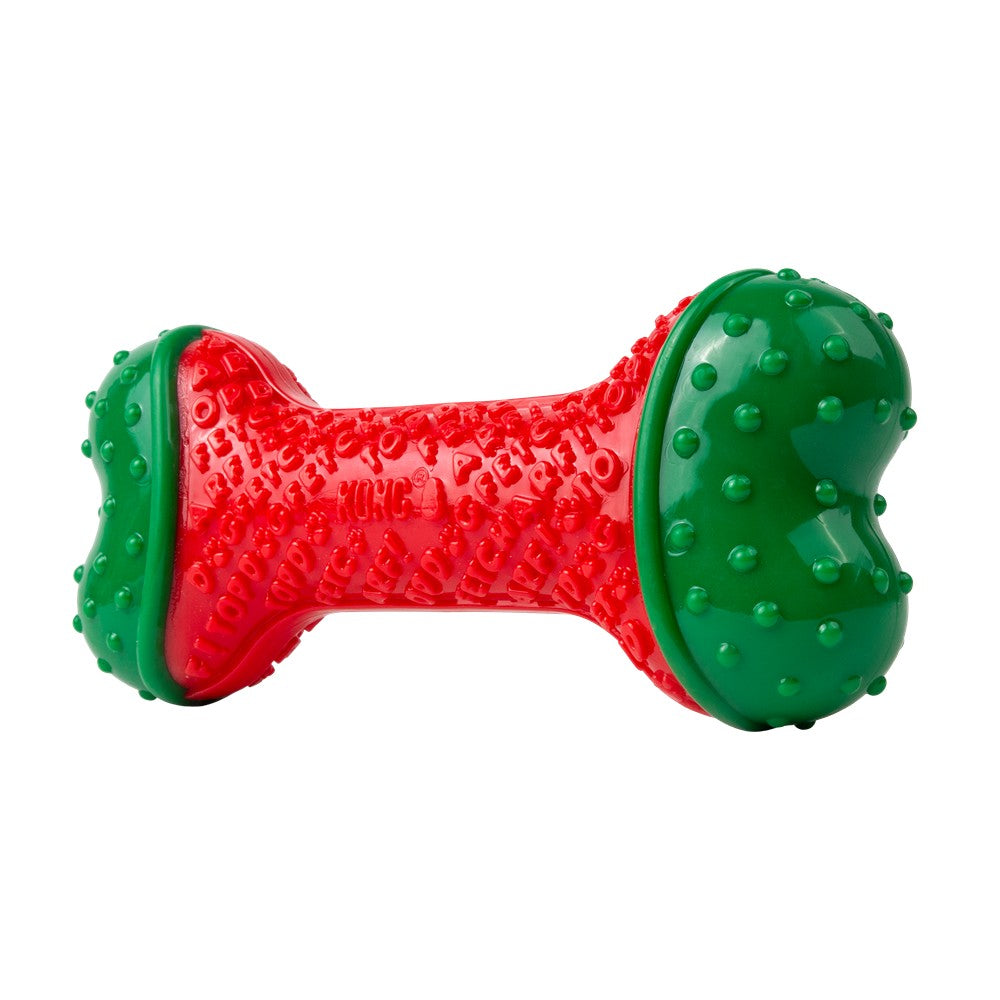 Kong Holiday CoreStrength Bone Dog Toy